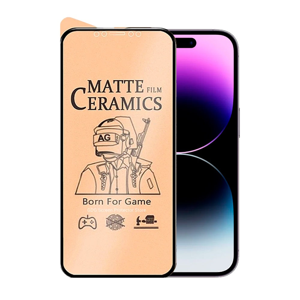 Mica para iPhone 16e Protector de Cerámica Mate