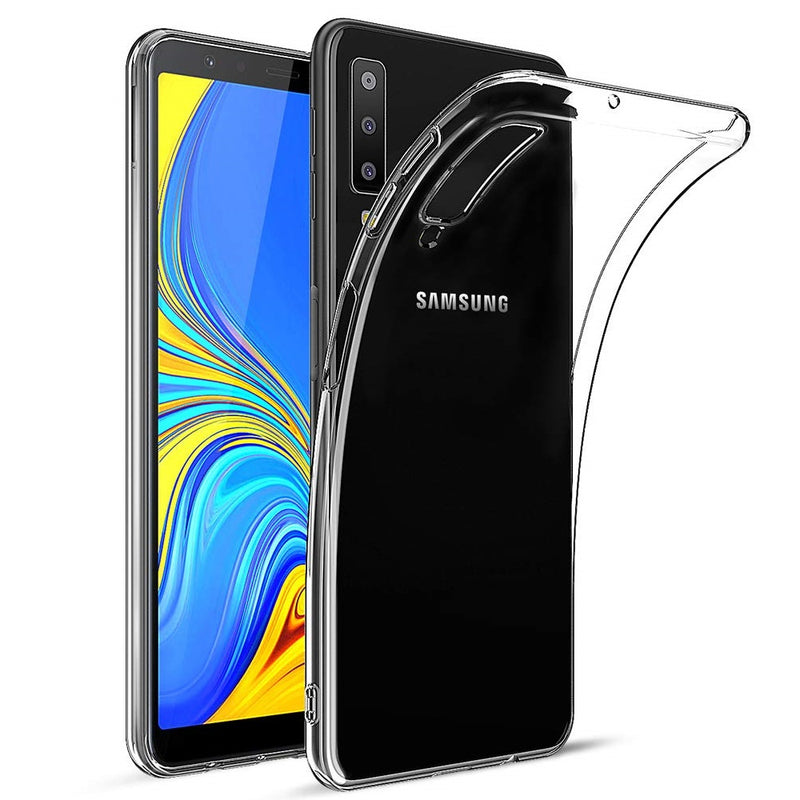 Funda para Samsung A7 2018 TPU 100% Transparente Antishock