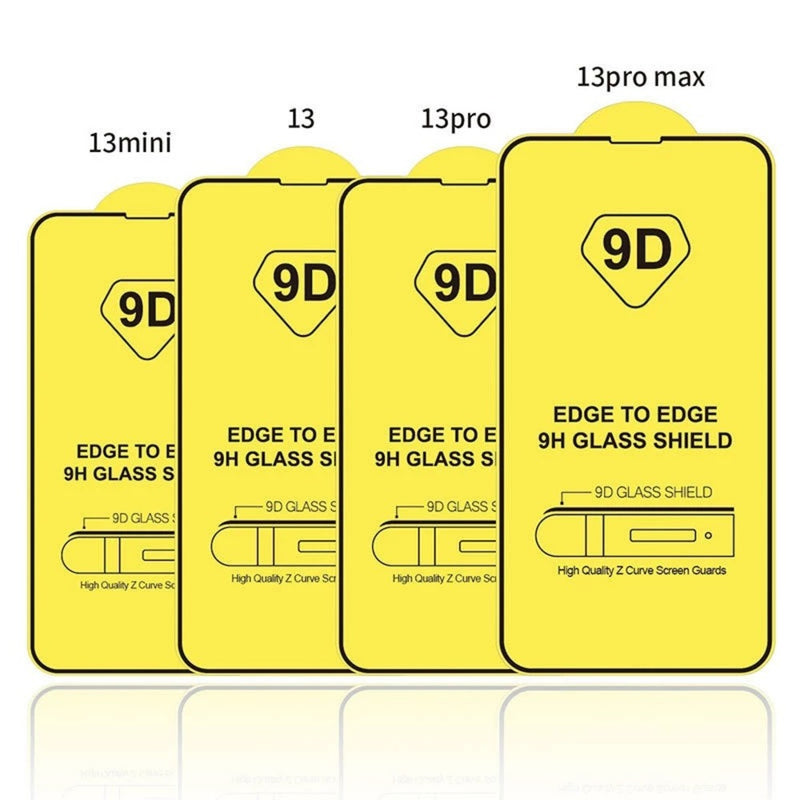 Mica para iPhone XS Max Protector de Pantalla de Vidrio 9D