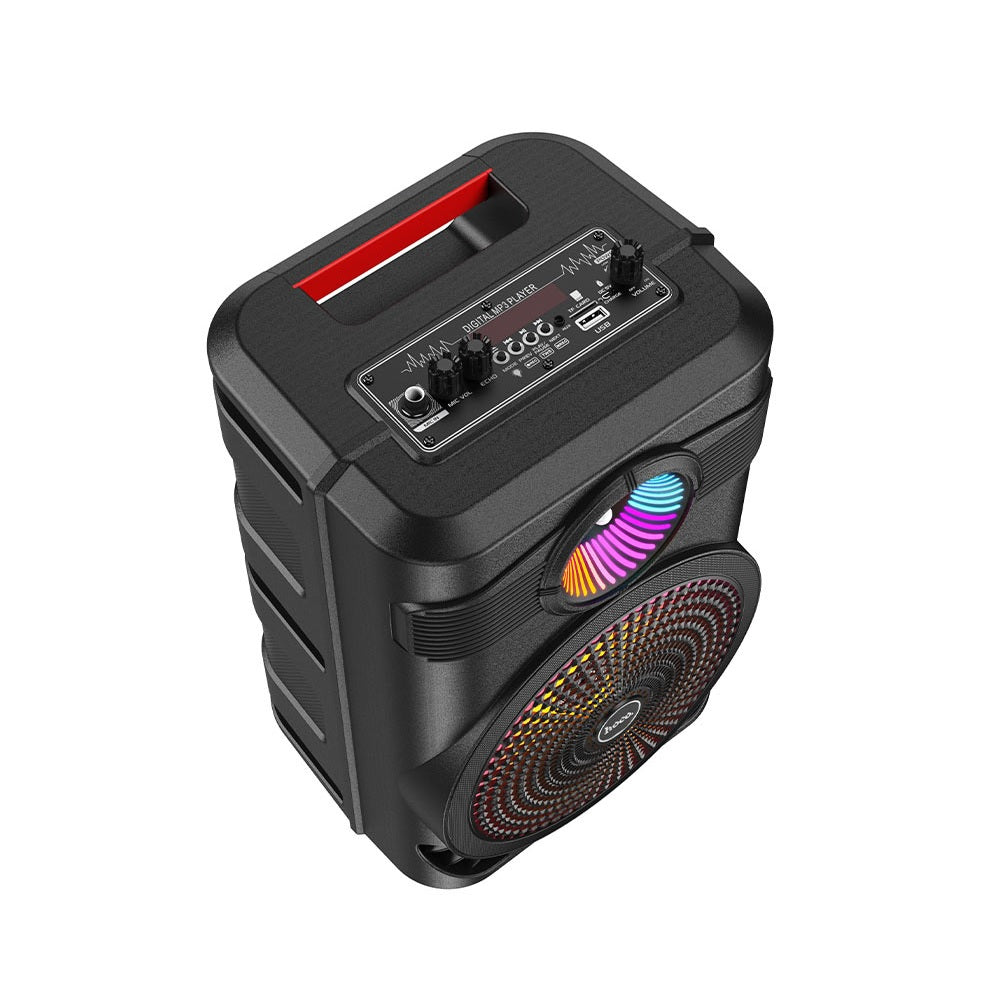 Parlante Bluetooth Karaoke con Luces Hoco BS46 Negro