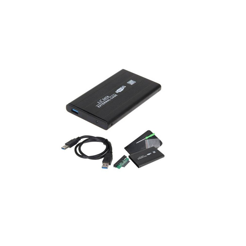Case para Disco Duro Interno 3.0 USB Negro De Alta Calidad