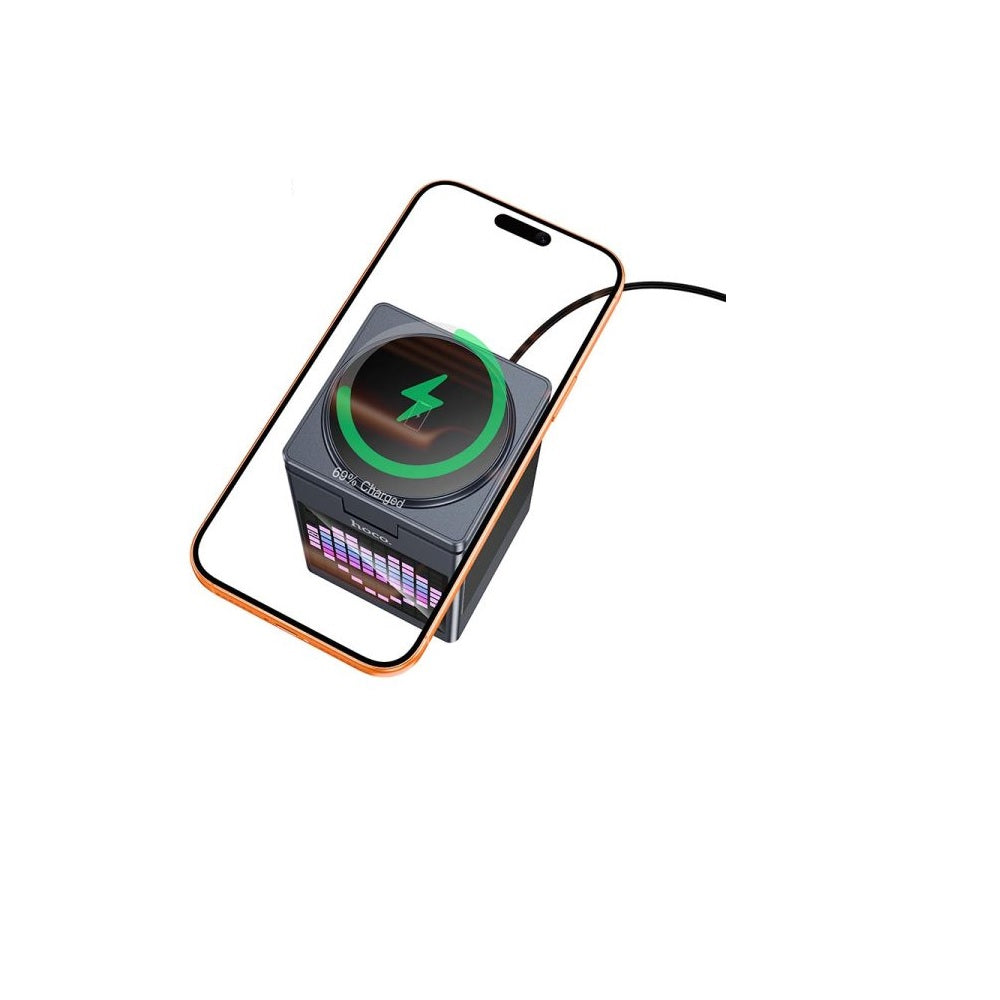 Cargador Multifuncional Hoco DWQ04 Estacion Carga Negro