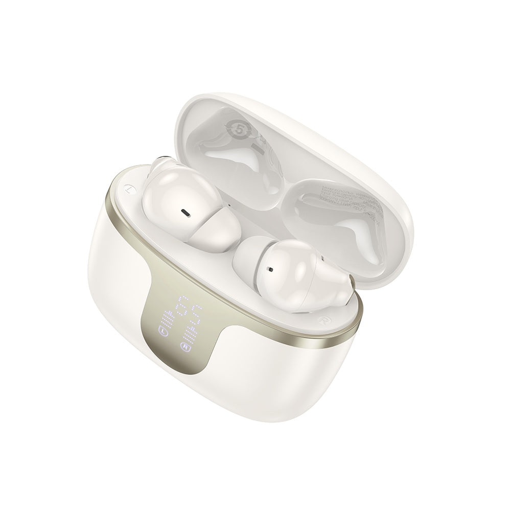 Audífonos Inalambricos Hoco EQ10 Plus Bluetooth ANC Blanco