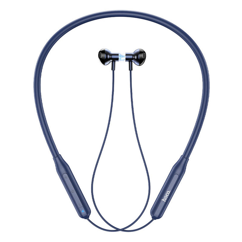 Audífonos Bluetooth V5,1 con Cable Hoco ES58 Azul Calidad