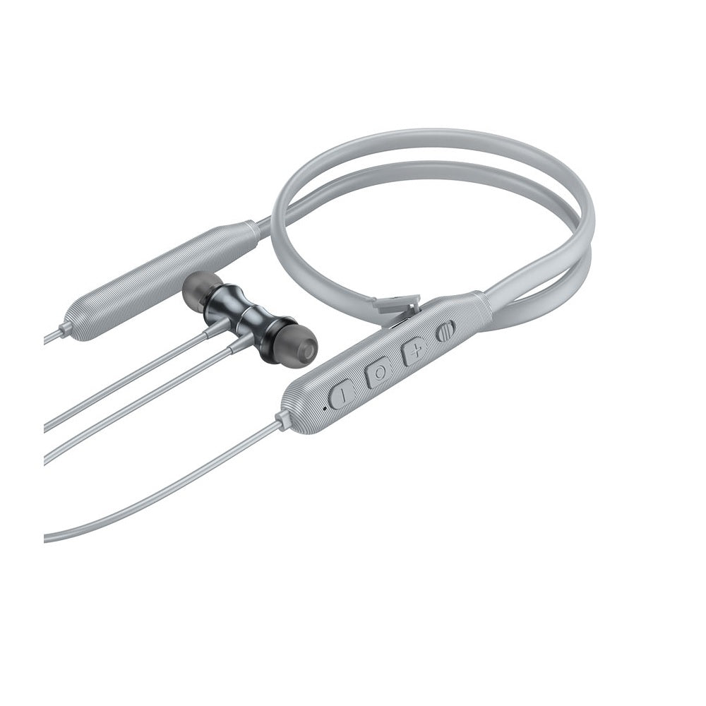 Audifonos Bluetooth Hoco ES64 Diadema Cuello Gris