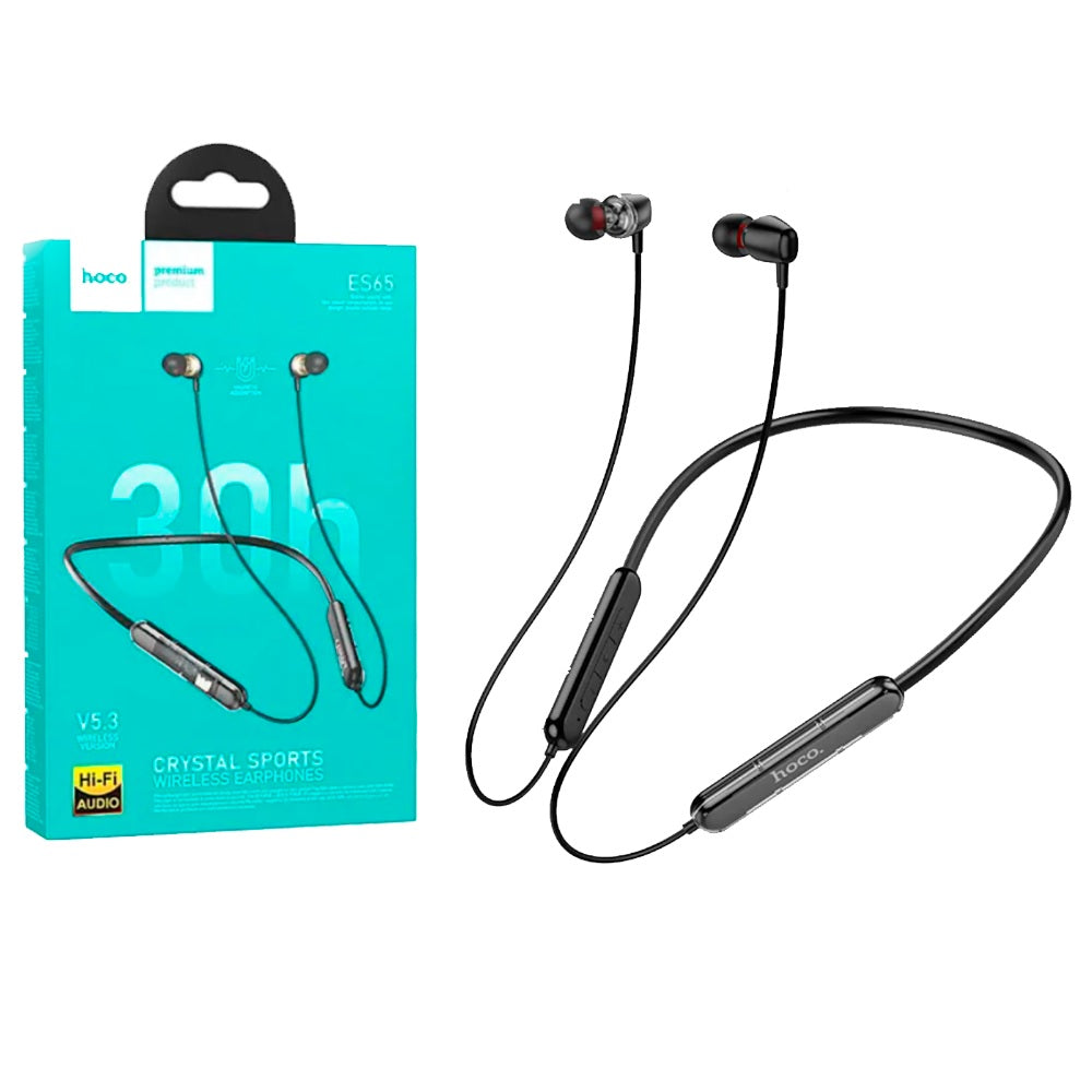Audifonos Bluetooth Hoco ES65 Dream Sports Negro