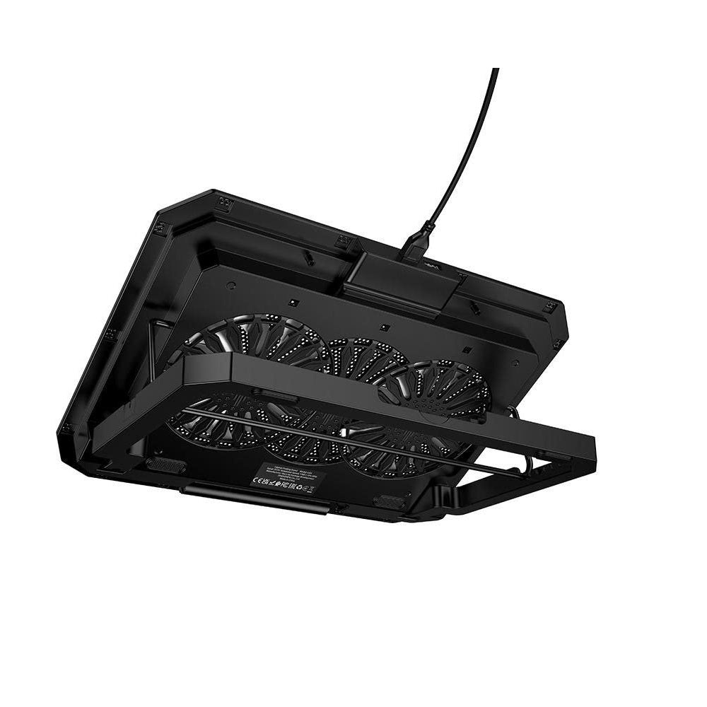 Soporte para LaptopHoco GA4 Jade Doble Ventilador Negro