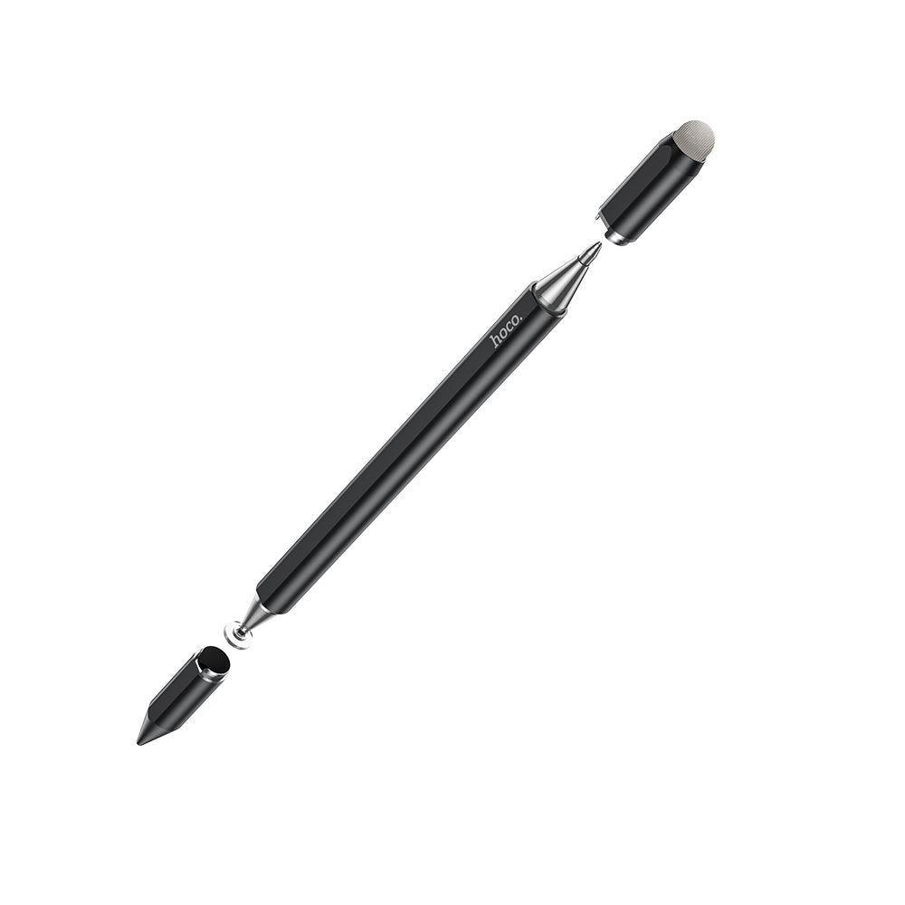 Lapiz Optico 3 En 1 Capacitivo Pasivo Hoco GM111 Negro