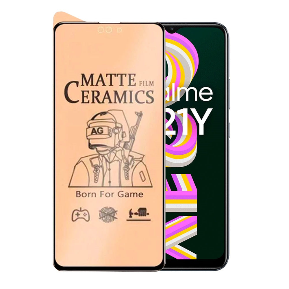 Mica para Realme C30 Protector de Cerámica Mate