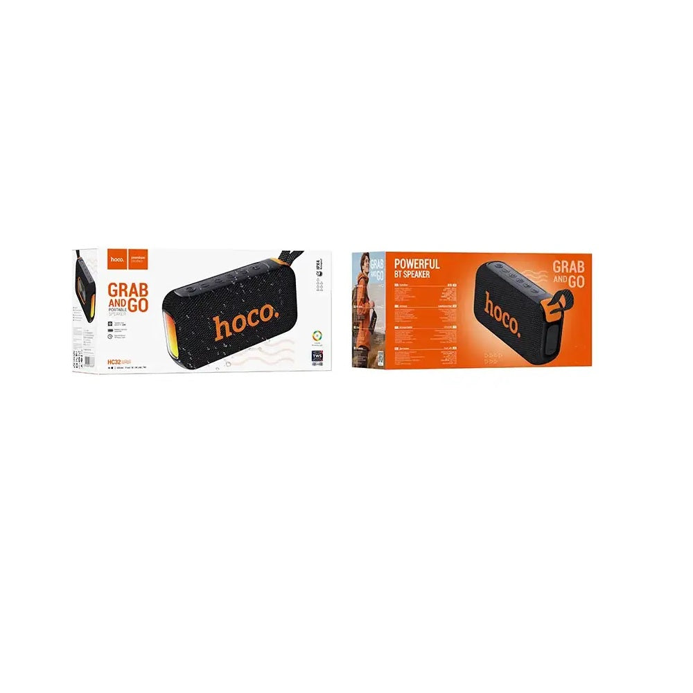 Parlante Inalámbrico Bluetooth Deportivo Hoco HC31 Negro