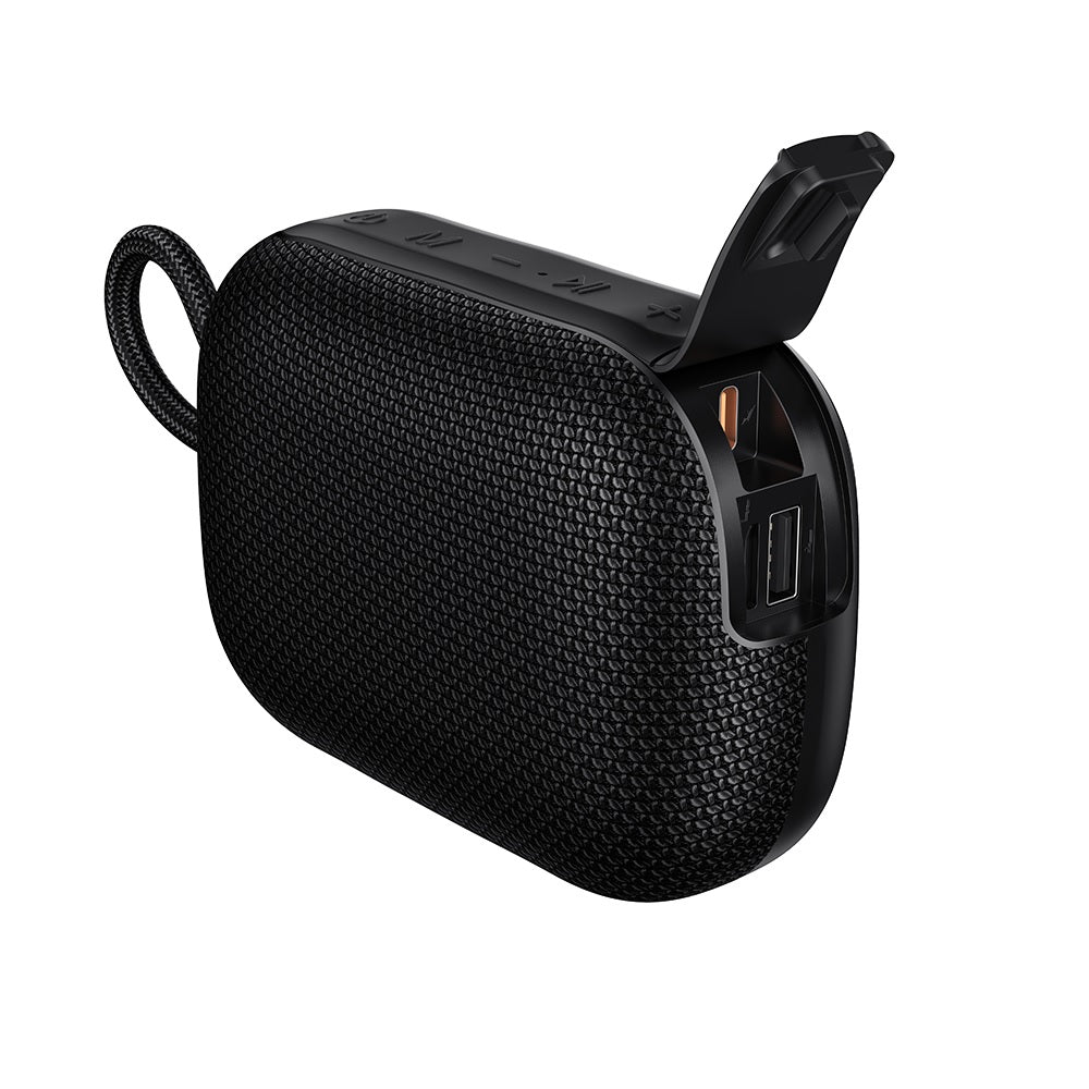 Parlante Bluetooth Estrellato Luces LED Hoco HC46 Negro