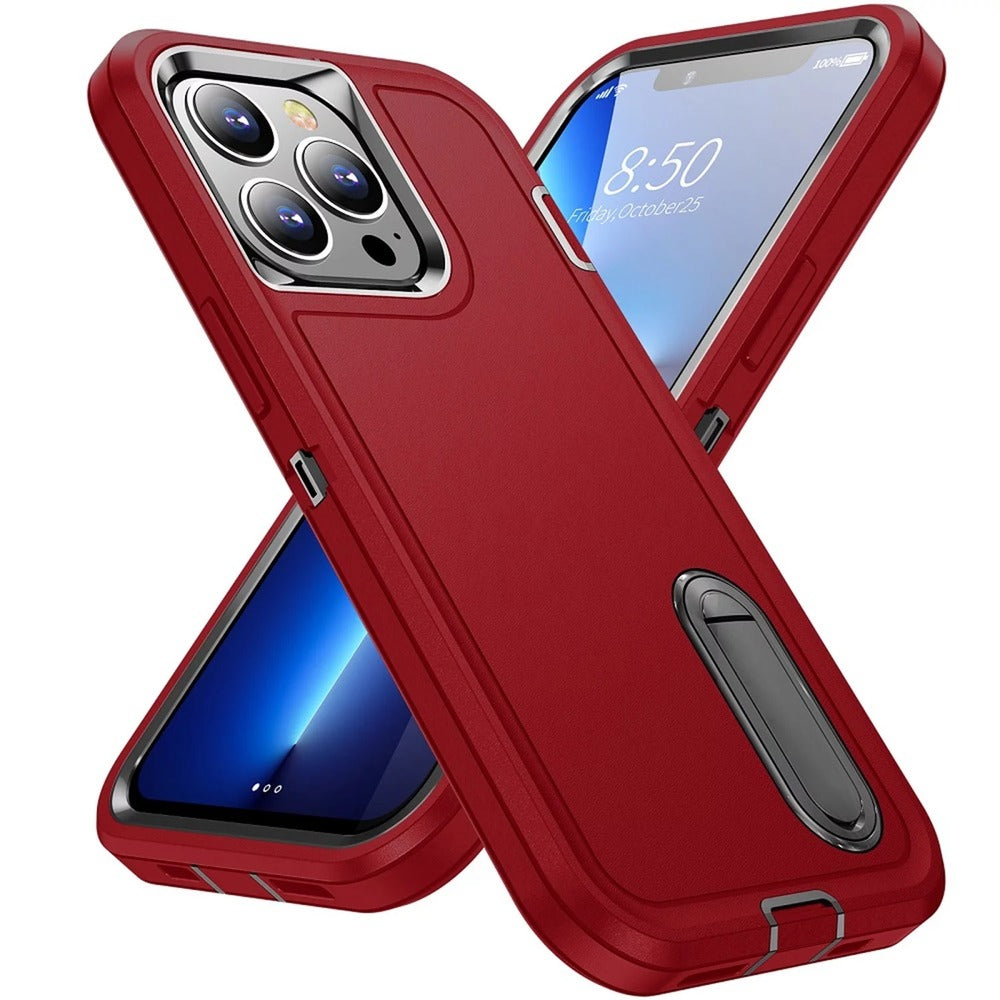 Funda para iPhone 17 Adventure Extreme Rojo-Negro