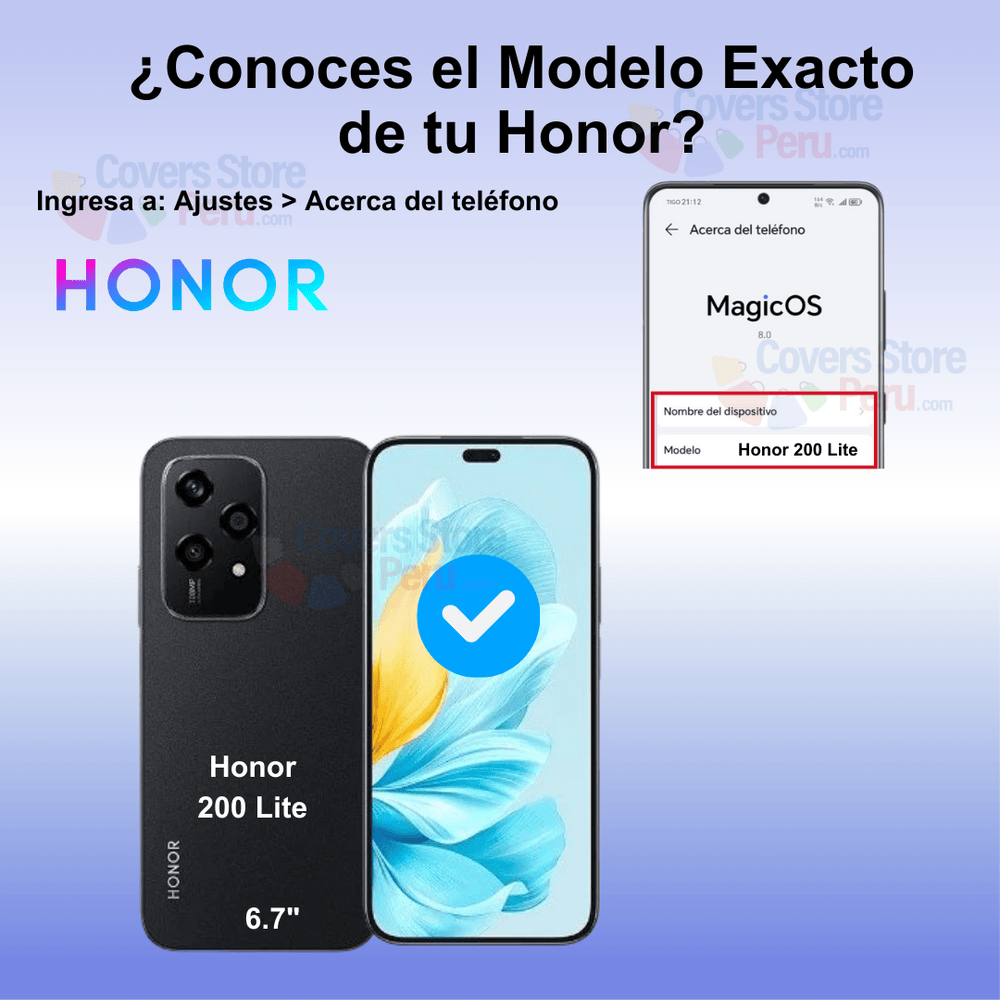 Mica Protector para Honor 200 Lite Vidrio Templado OG