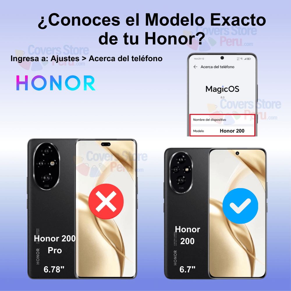 Mica para Honor 200 Film Hydrogel Anti-Espía Antishock