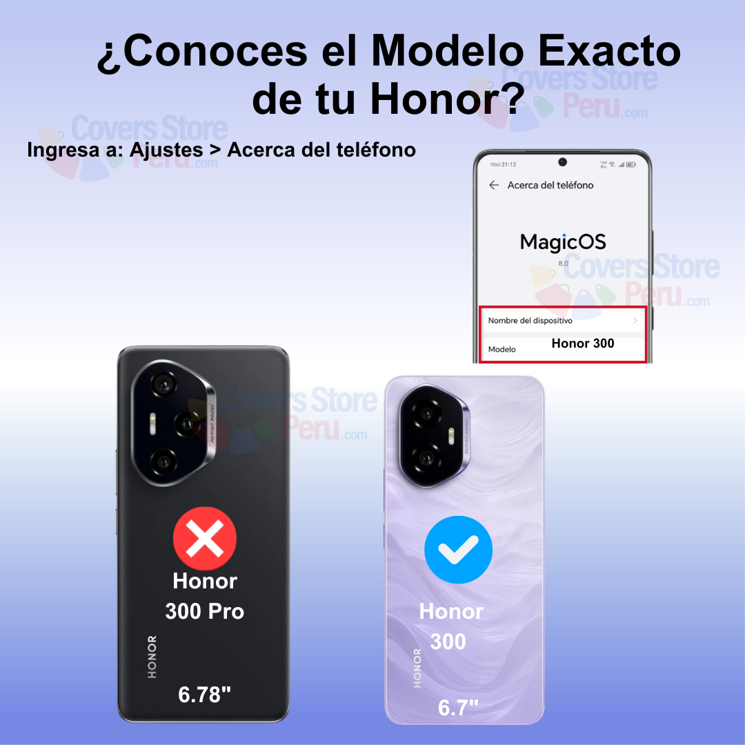 Funda Case para Honor 300 Ahumado Anillo Rojo