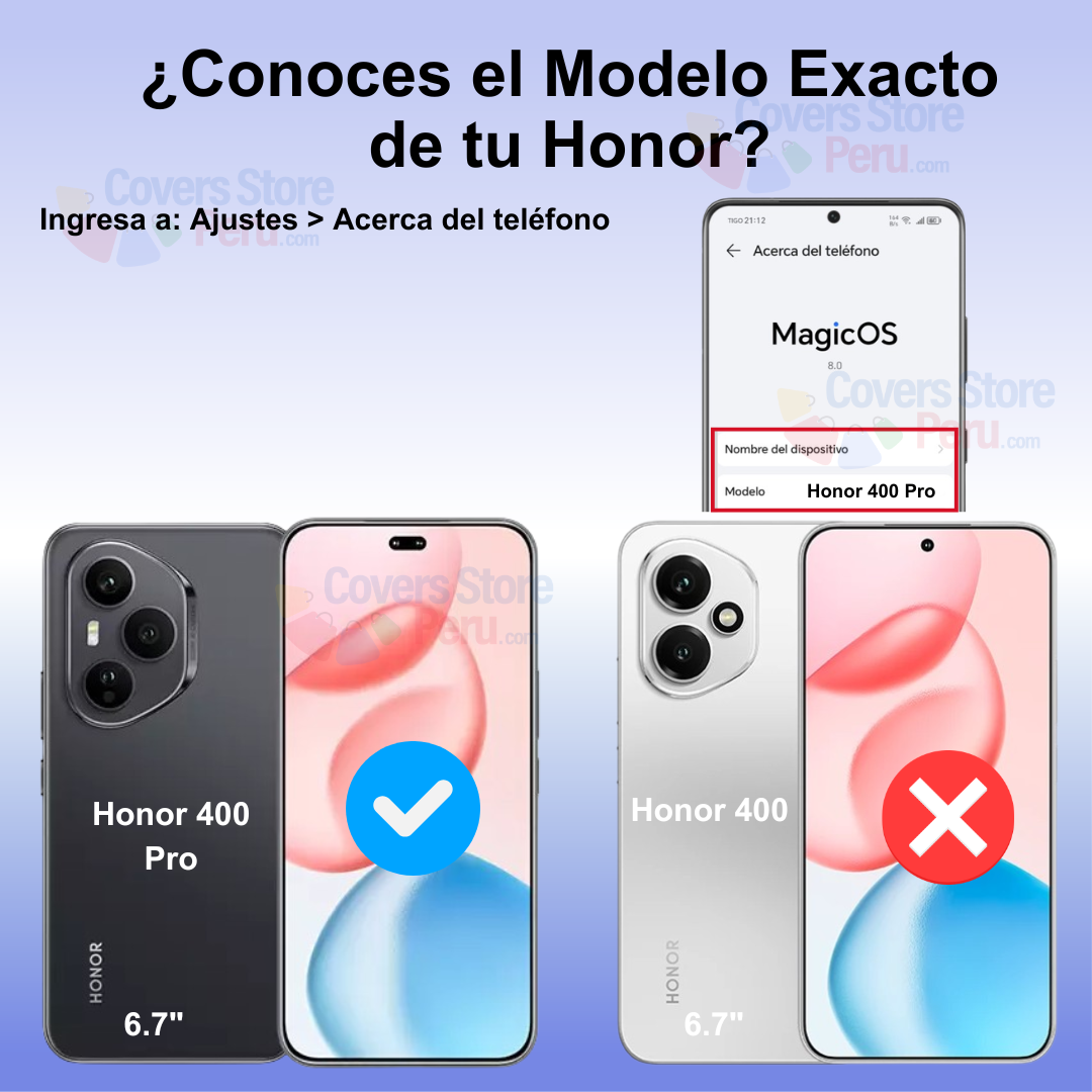 Mica Protector para Honor 400 Pro Vidrio Templado OG