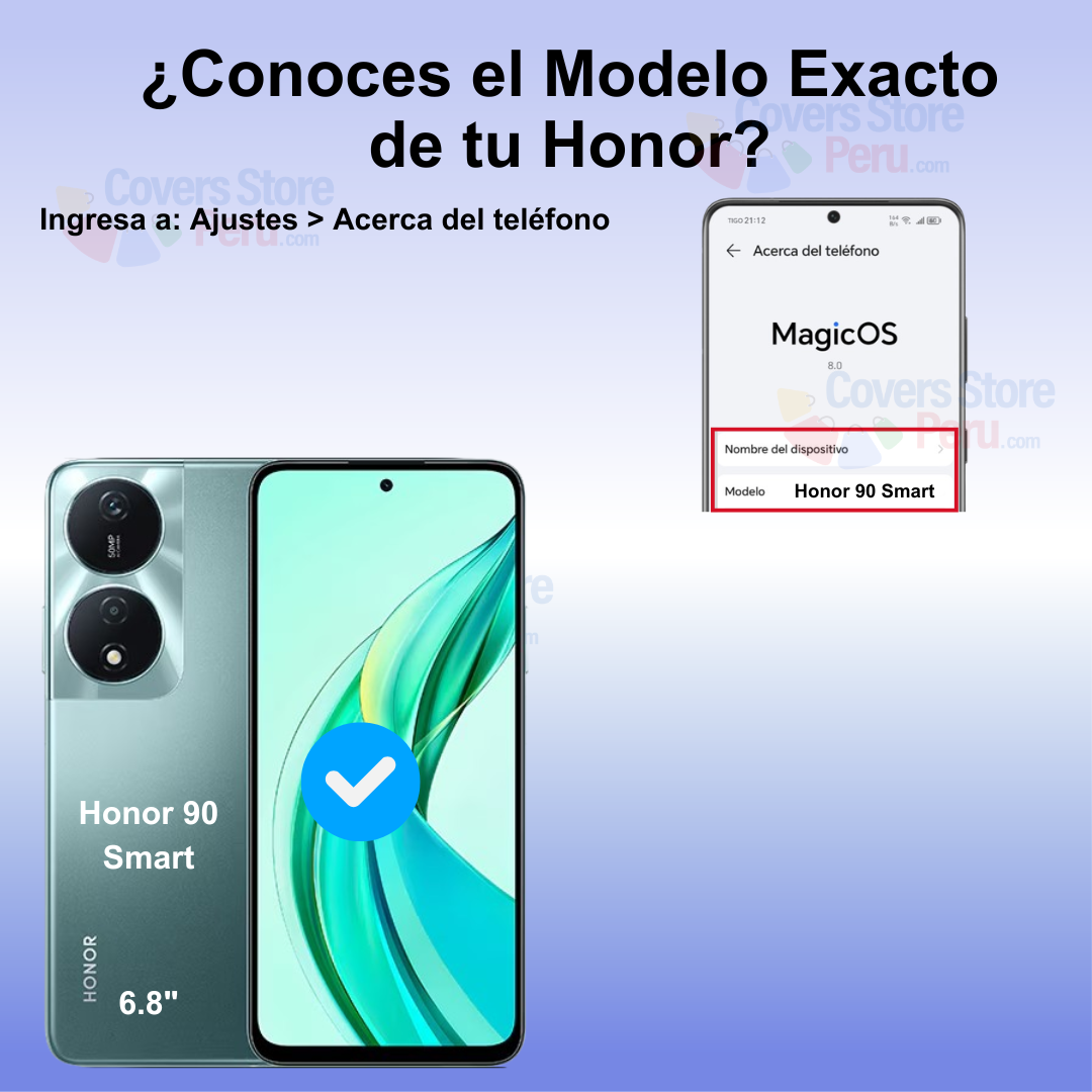 Funda Case para Honor 90 Smart TPU esquinas reforzadas