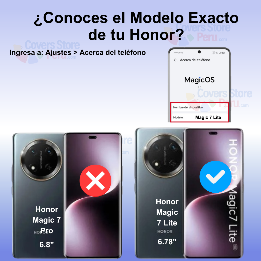 Mica para Honor Magic 7 Lite Protector de Cerámica Mate