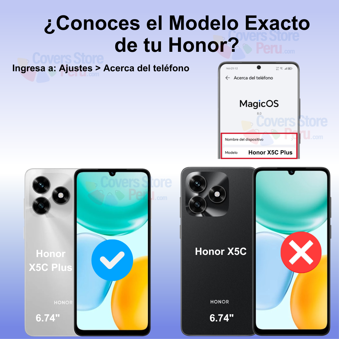 Mica para Honor X5C Plus Film Hydrogel Anti-Espía