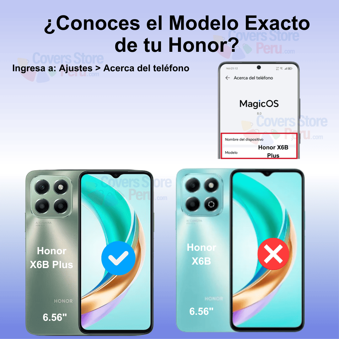 Mica Protector para Honor X6B Plus Vidrio Templado OG