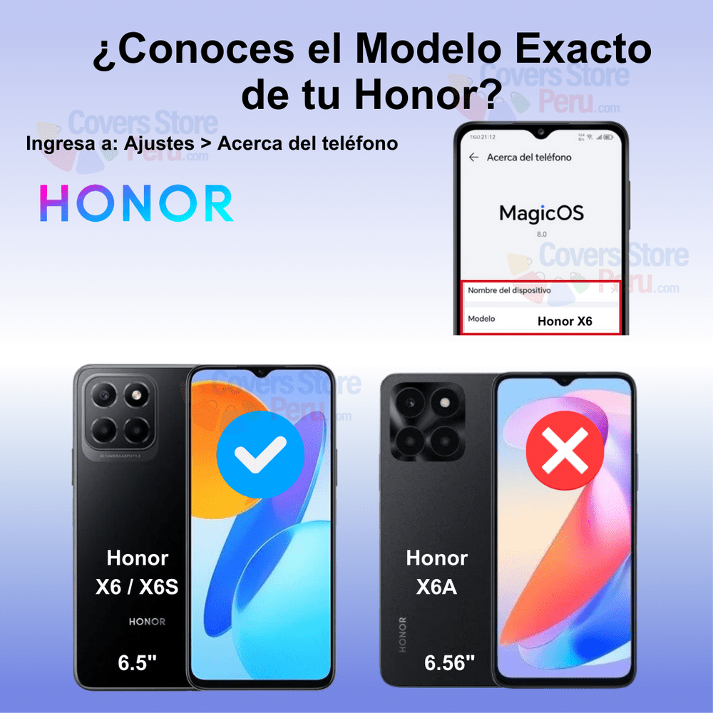 Mica para Honor X6S Protector Pantalla Vidrio 9D Antishock