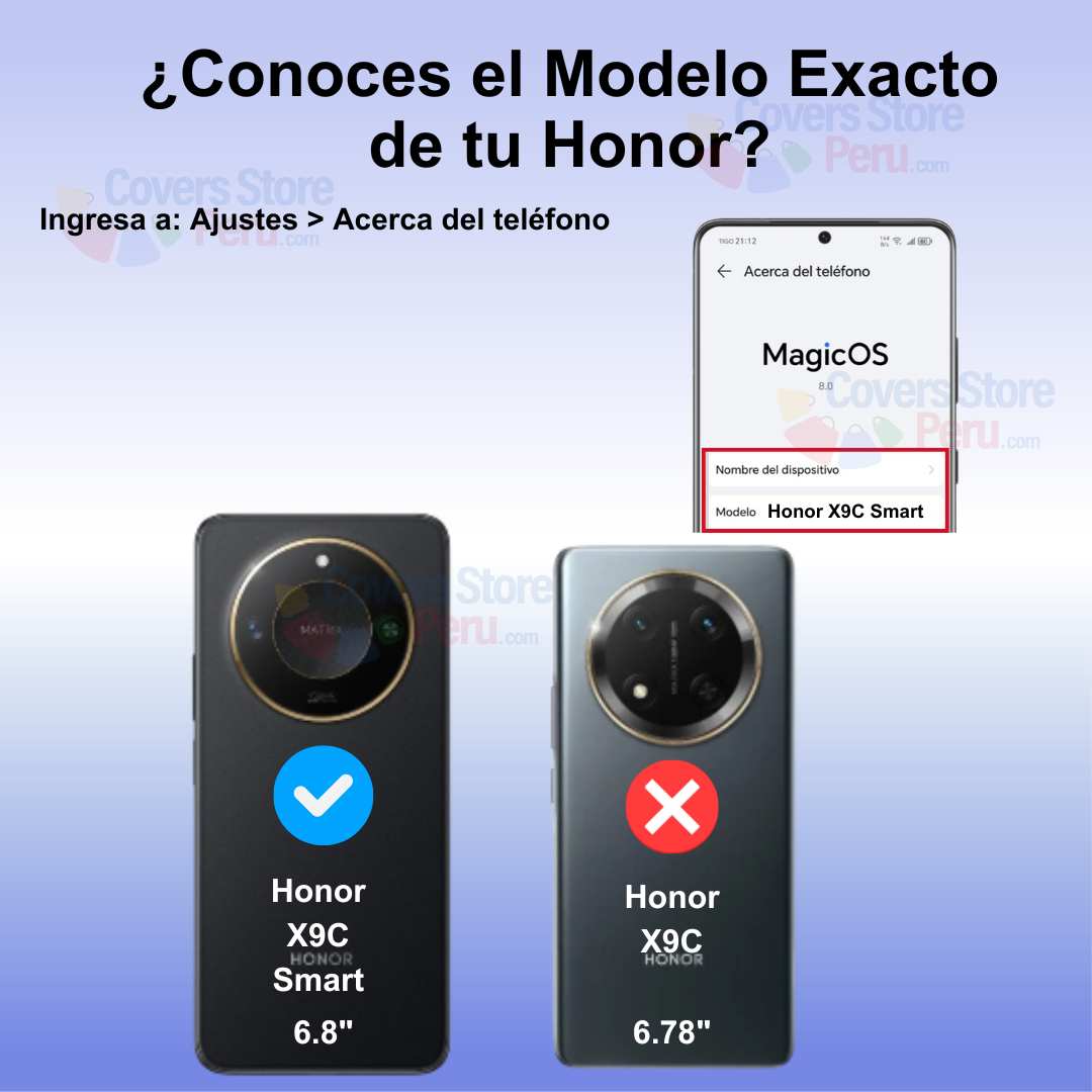 Funda Case para Honor X9C Smart Space Original