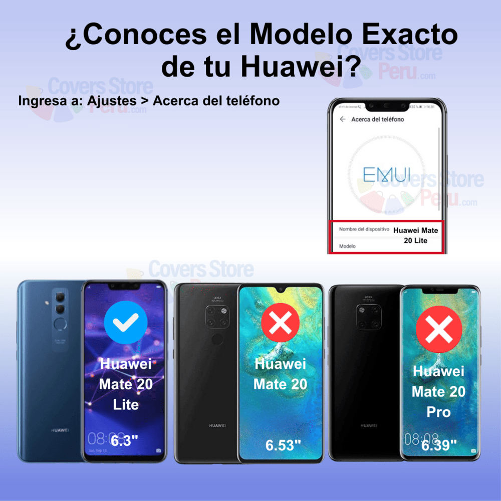 Mica para Huawei Mate 20 Lite Vidrio Templado Anti-Espía