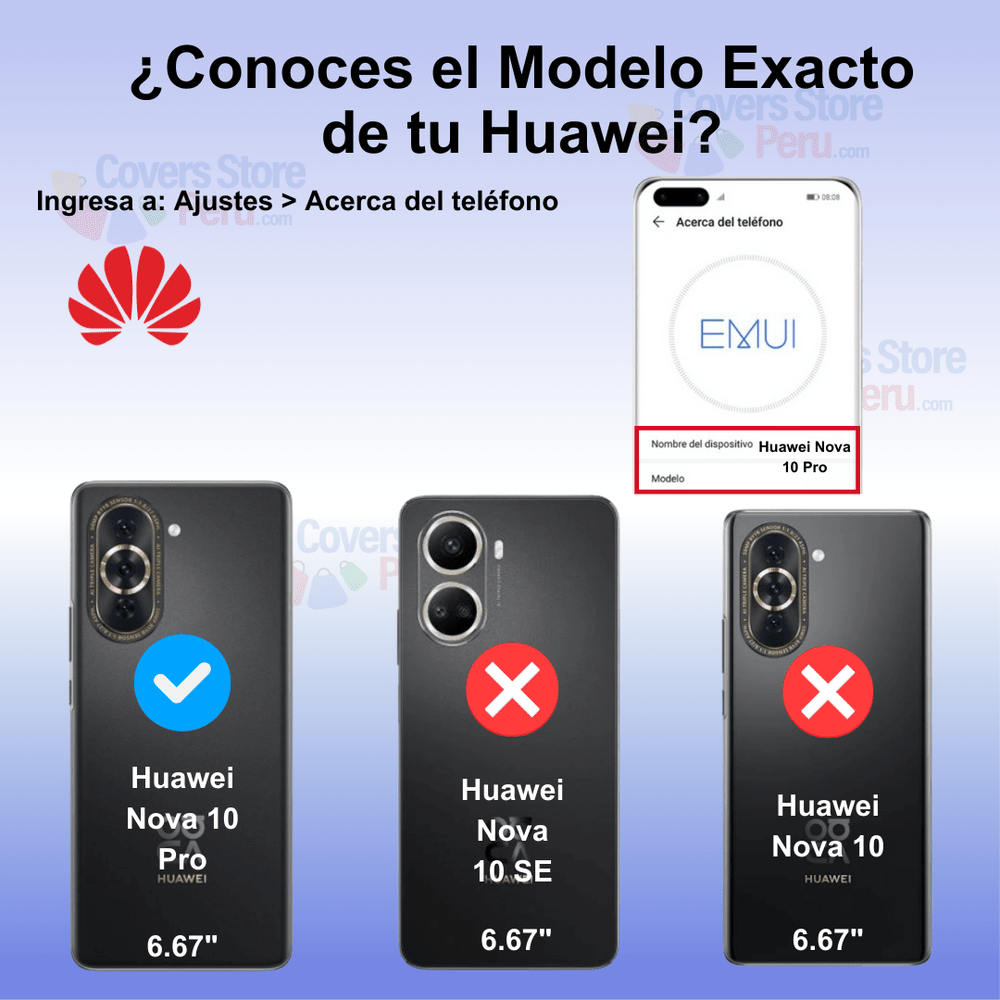 Funda for Huawei Nova 10 Pro Holder Parante con Anillo Azul