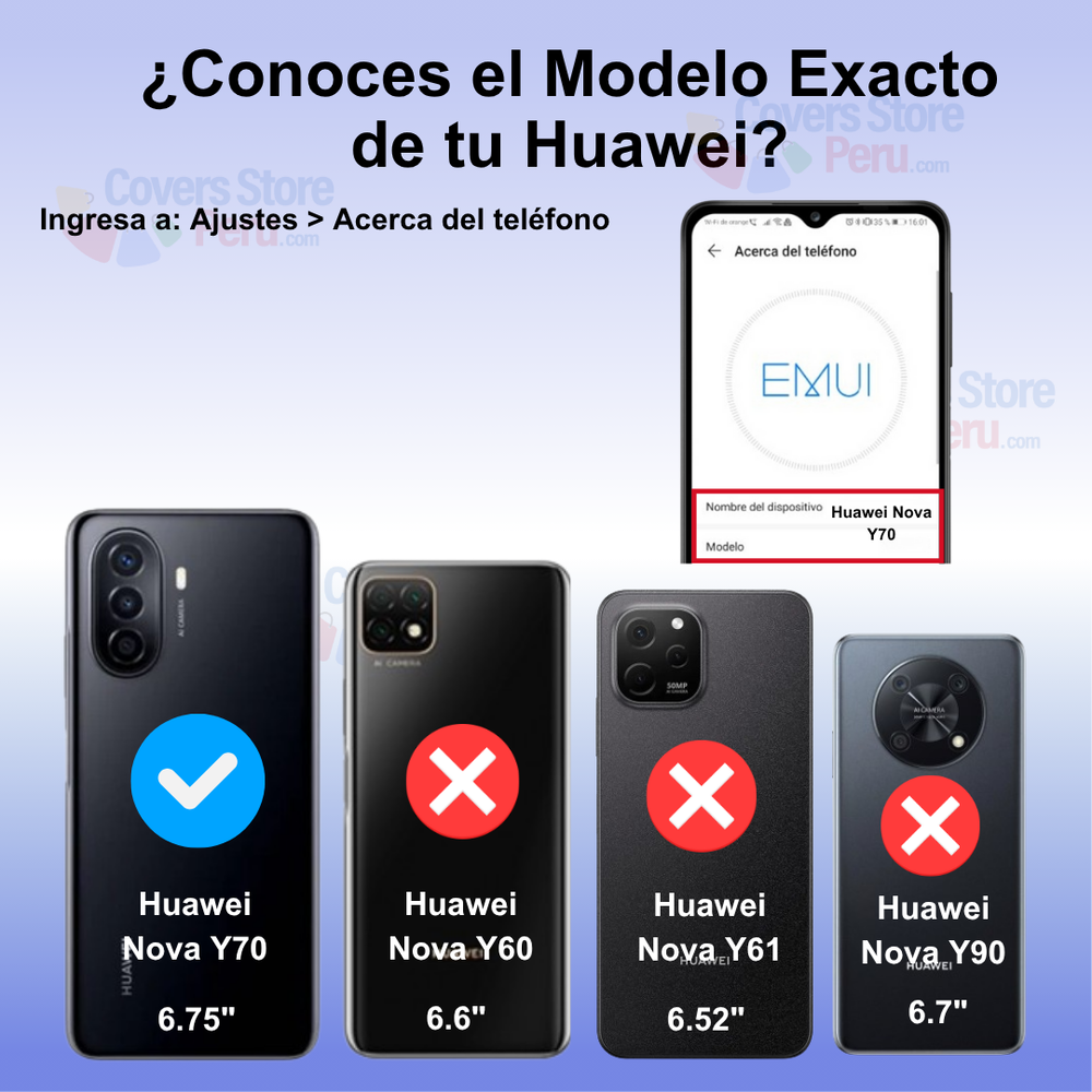 Funda Case para Huawei Nova Y70 Flip Cover Guinda