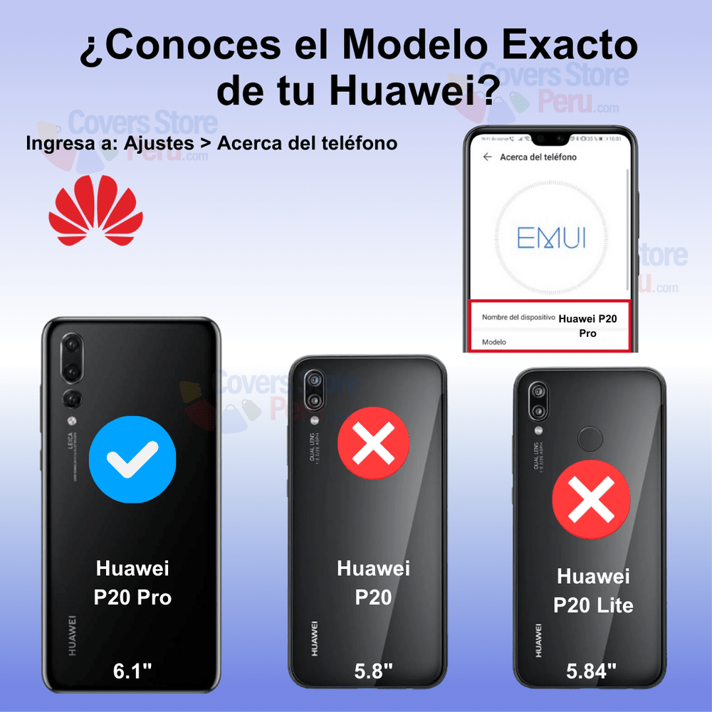 Funda para Huawei P20 Pro TPU 100% Transparente Antishock