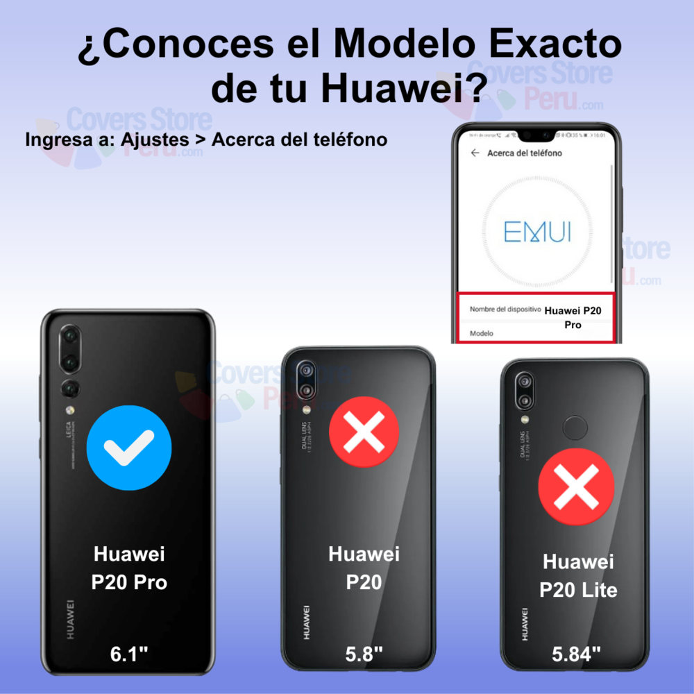 Funda para Huawei P20 Pro Ahumado con Anillo Verde