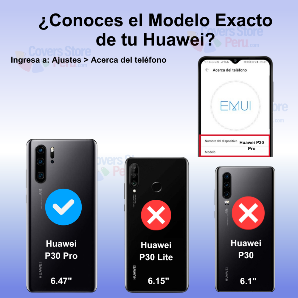 Funda para Huawei P30 Pro Ahumado con Anillo Negro