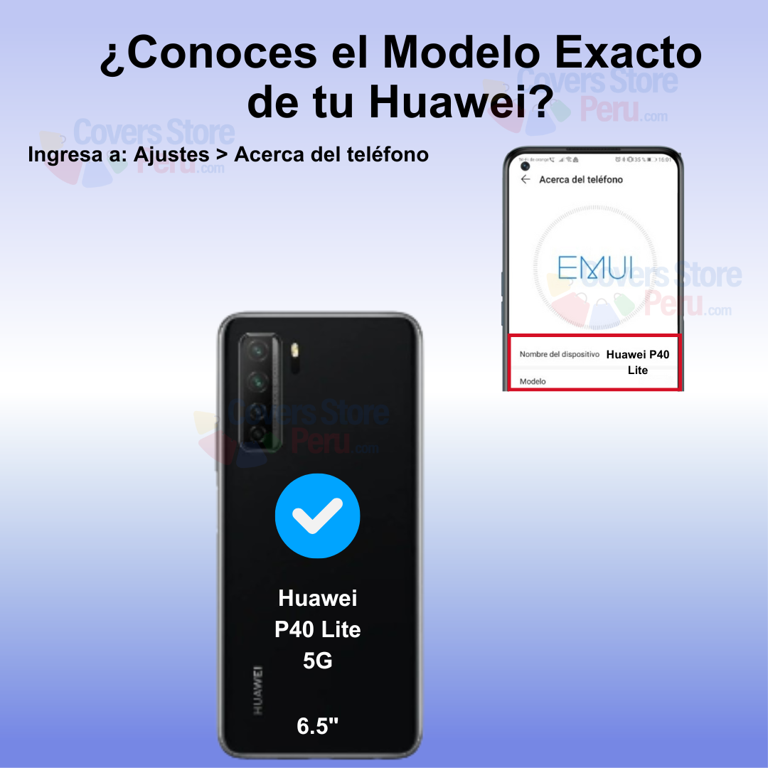 Funda para Huawei P40 Lite 5G Ahumado con Anillo Negro