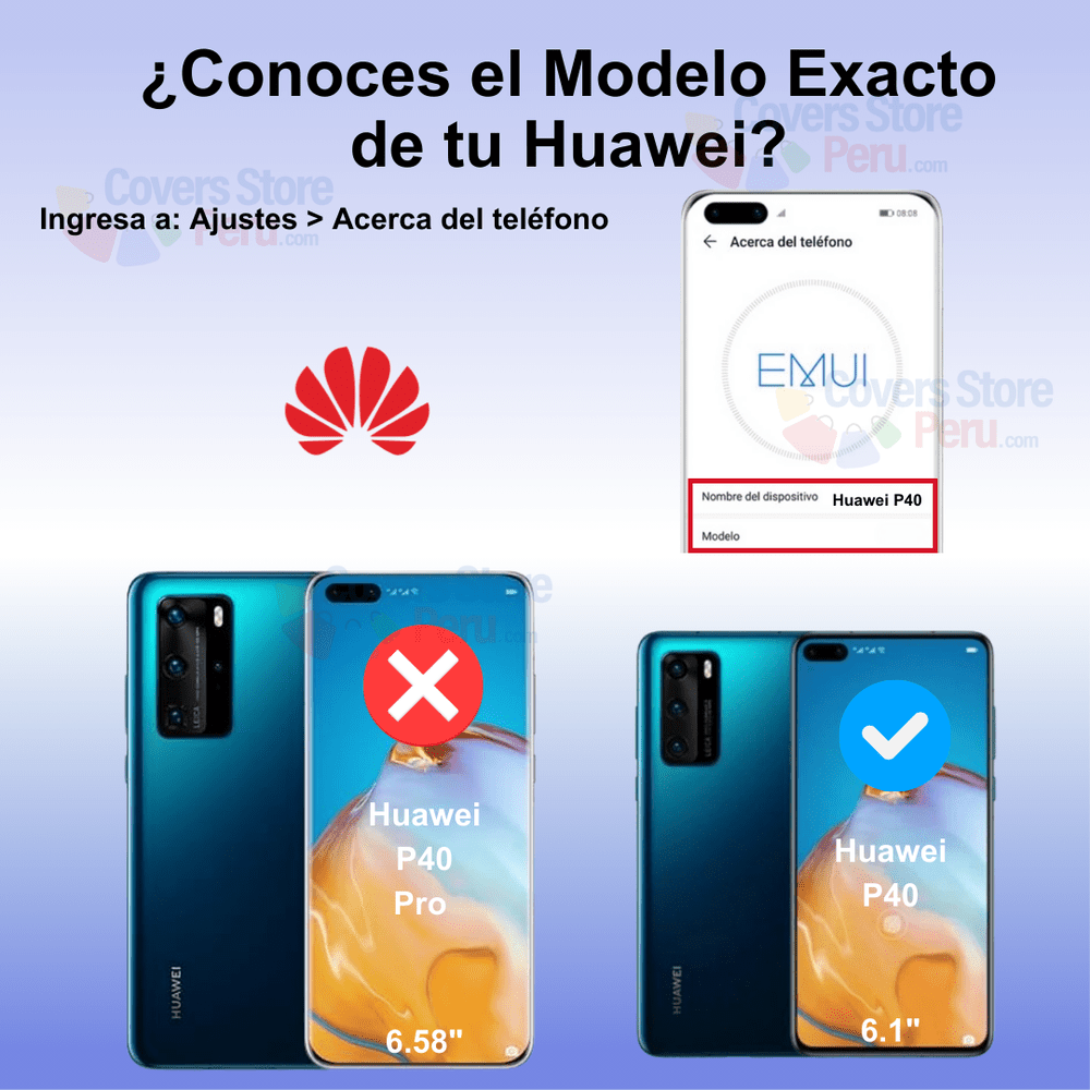 Mica para Huawei P40 Protector de Cerámica Mate Antishock
