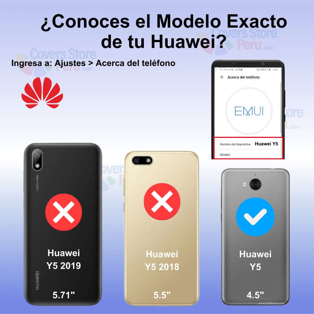 Funda para Huawei Y5 2017 TPU 100% Transparente Antishock
