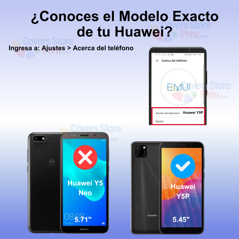 Mica para Huawei Y5P Vidrio Templado Anti-Espía