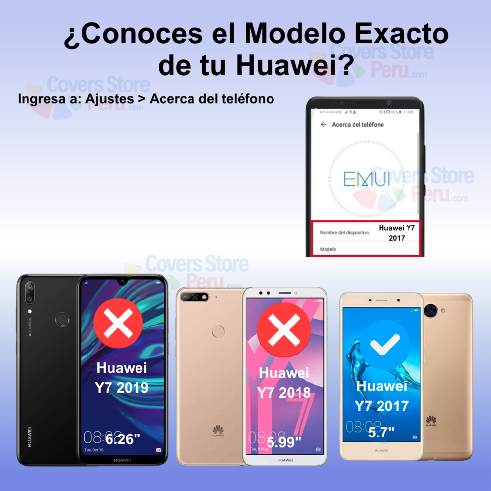Mica Protector para Huawei Y7 2017 Vidrio Templado OG