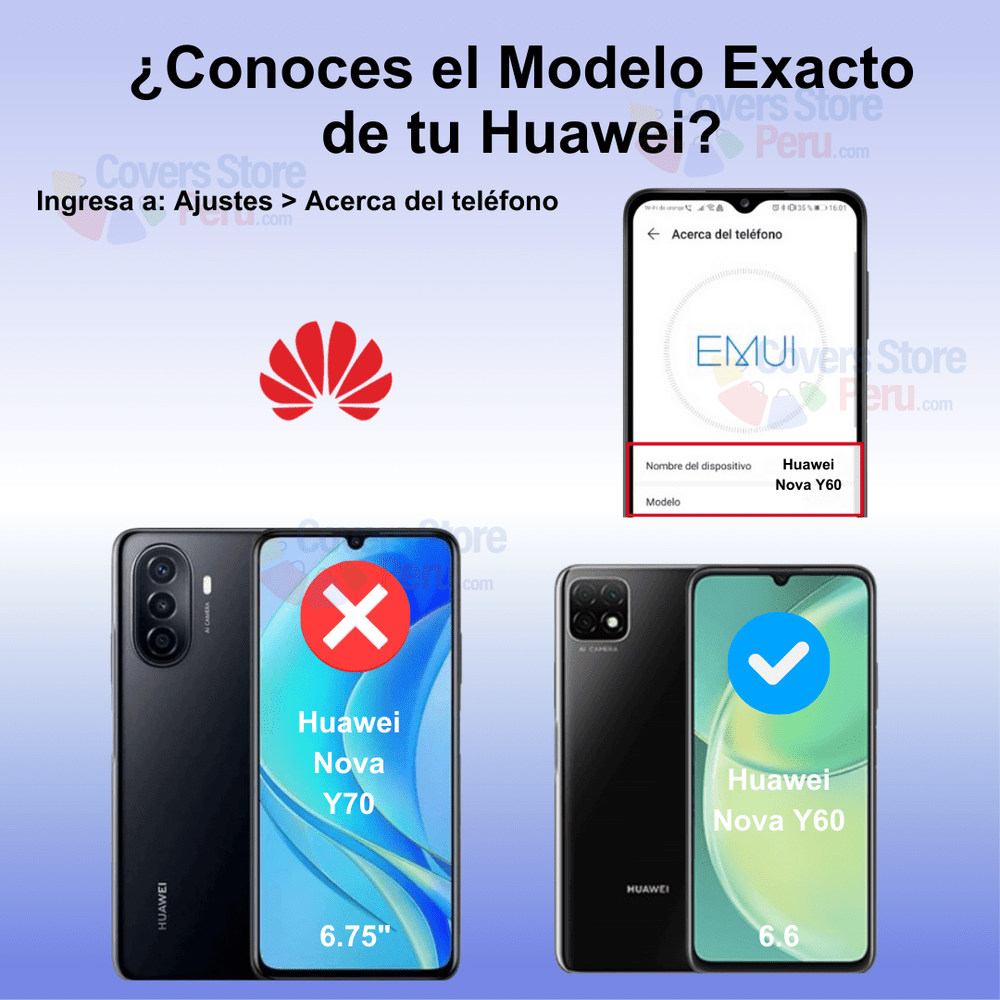 Mica para Huawei Nova Y60  Protector Film Ceramic Antishock