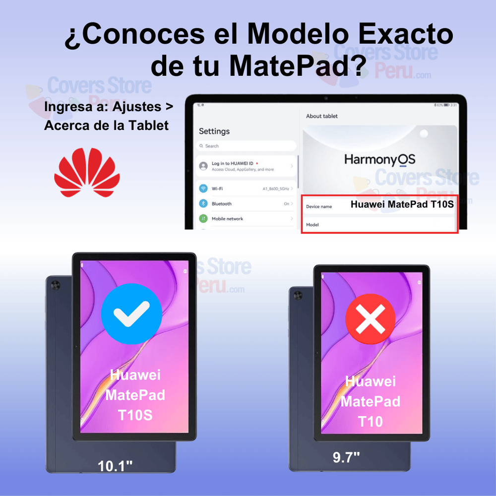 Mica para Huawei MatePad T10s 10.1" de Cerámica Antishock