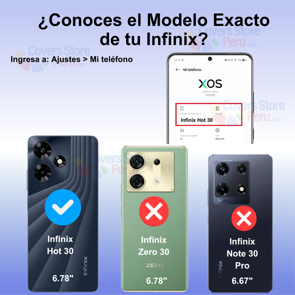 Funda para Infinix Hot 30 Ahumado con Anillo Verde