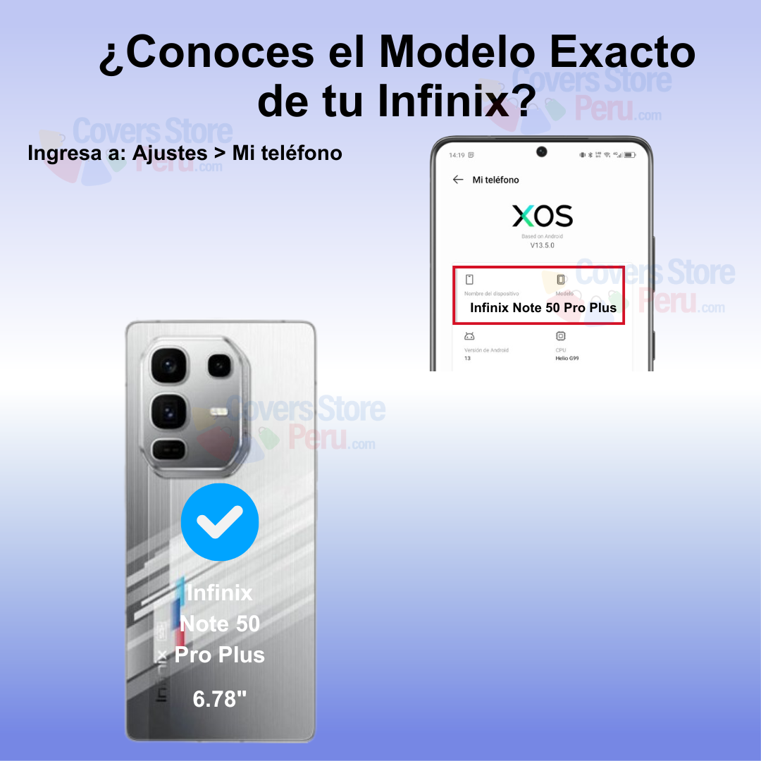 Funda Case para Infinix Note 50 Pro Plus Space Original
