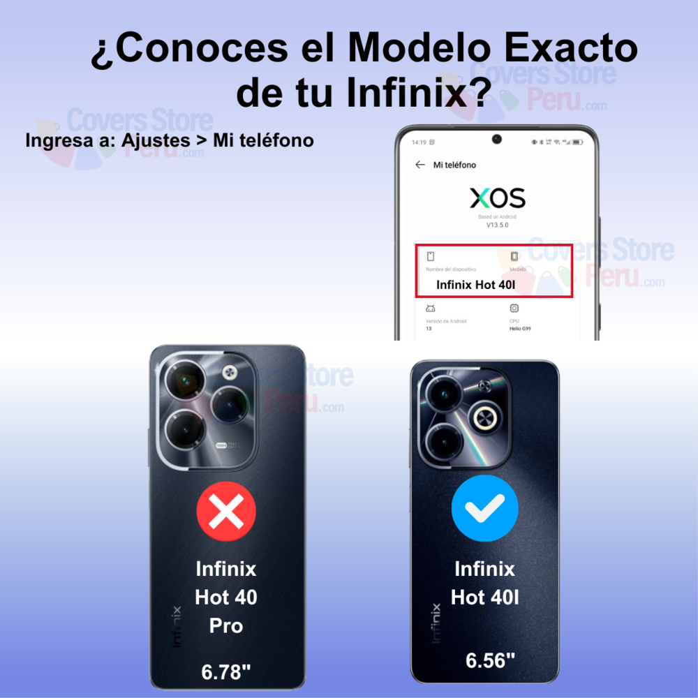 Funda Case para Infinix Hot 40i Jelly Pearl Rosa
