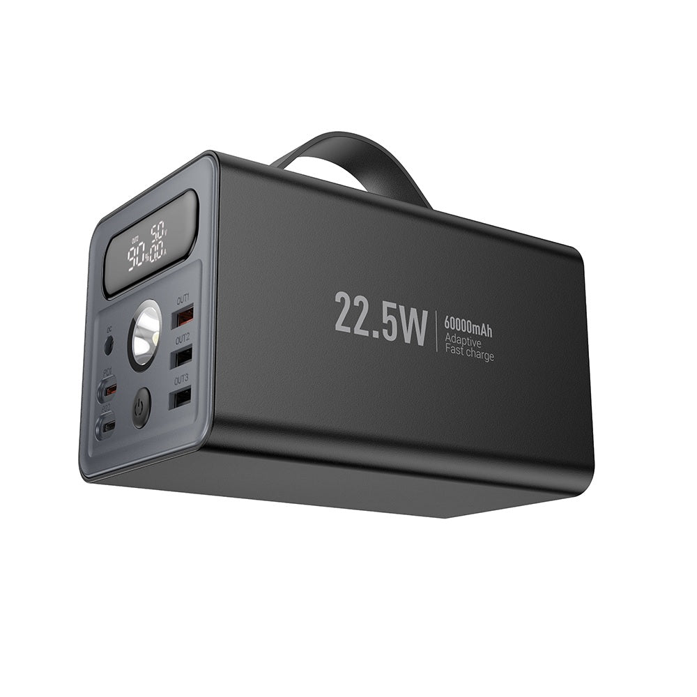 Power Bank 60000mAh Hoco J138 Distant 22.5W Rapida Negro