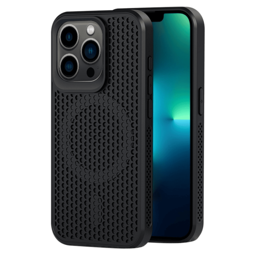 Funda Case para iPhone 15 Plus Magsafe Malla Térmica Negro