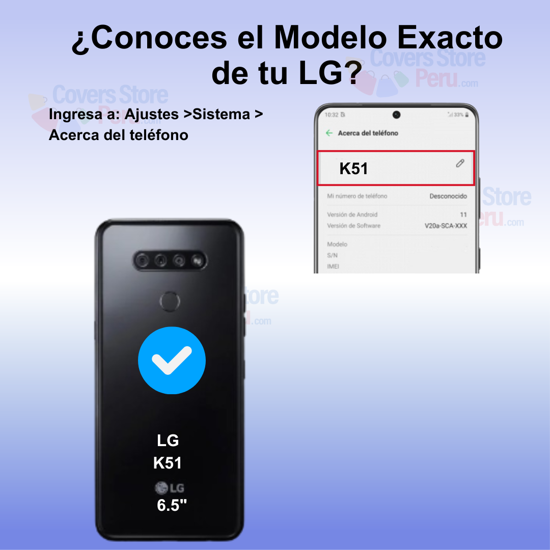 Funda Case para Lg K51 Jelly Pearl Rojo