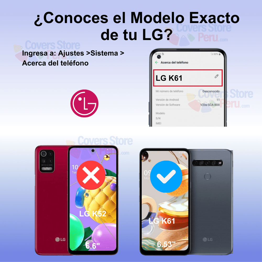 Mica para LG K61 Protector pantalla Film Ceramic Antishock