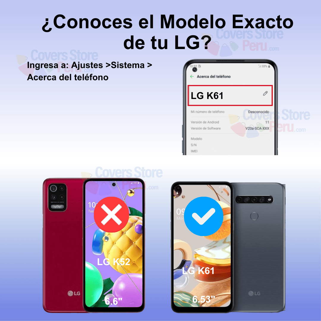 Mica para Lg K61 Vidrio Templado Anti-Espía