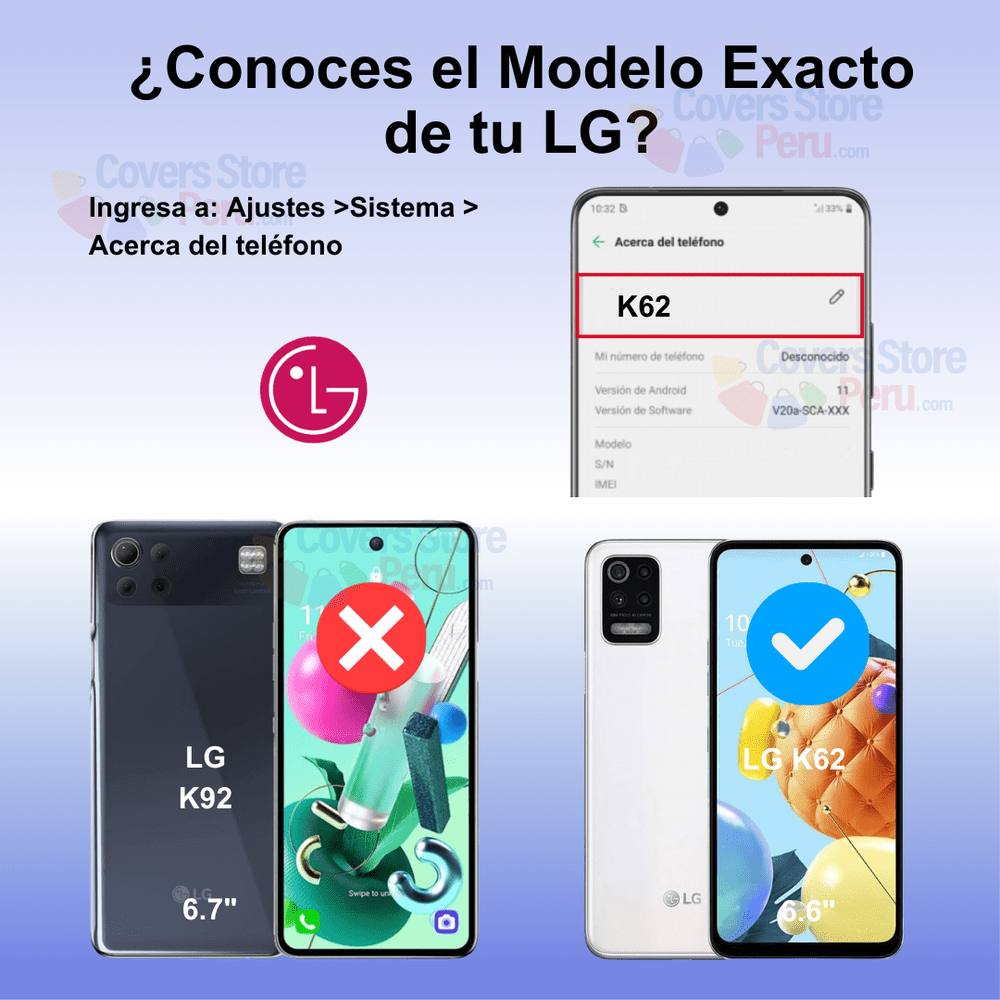 Mica para LG K62 Protector pantalla Film Ceramic Antishock