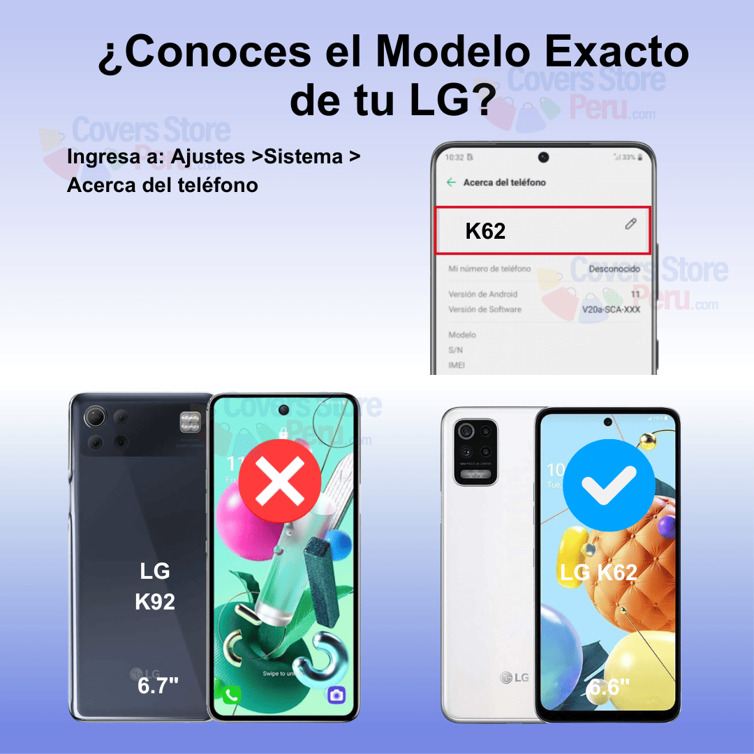 Mica para Lg K62 Vidrio Templado Anti-Espía