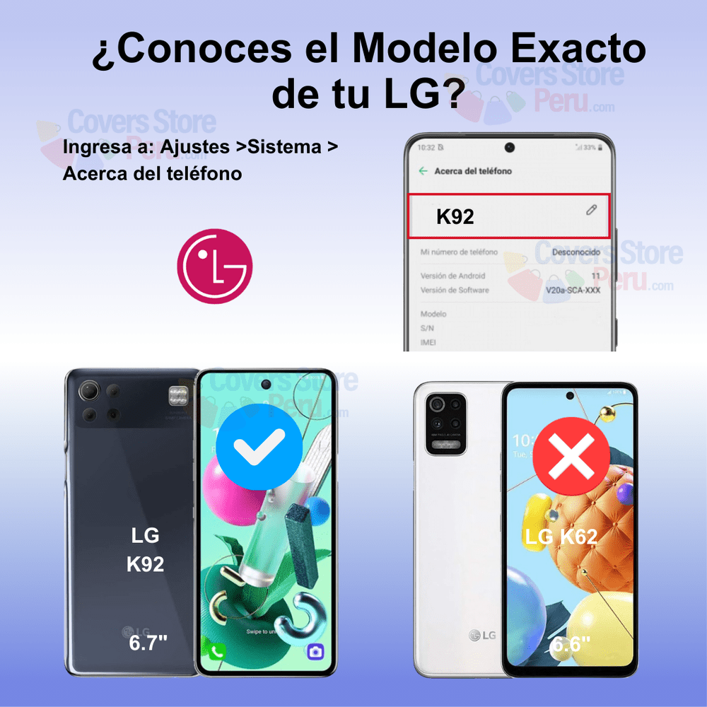 Mica para Lg K92 Film Hydrogel Anti-Espía Antishock